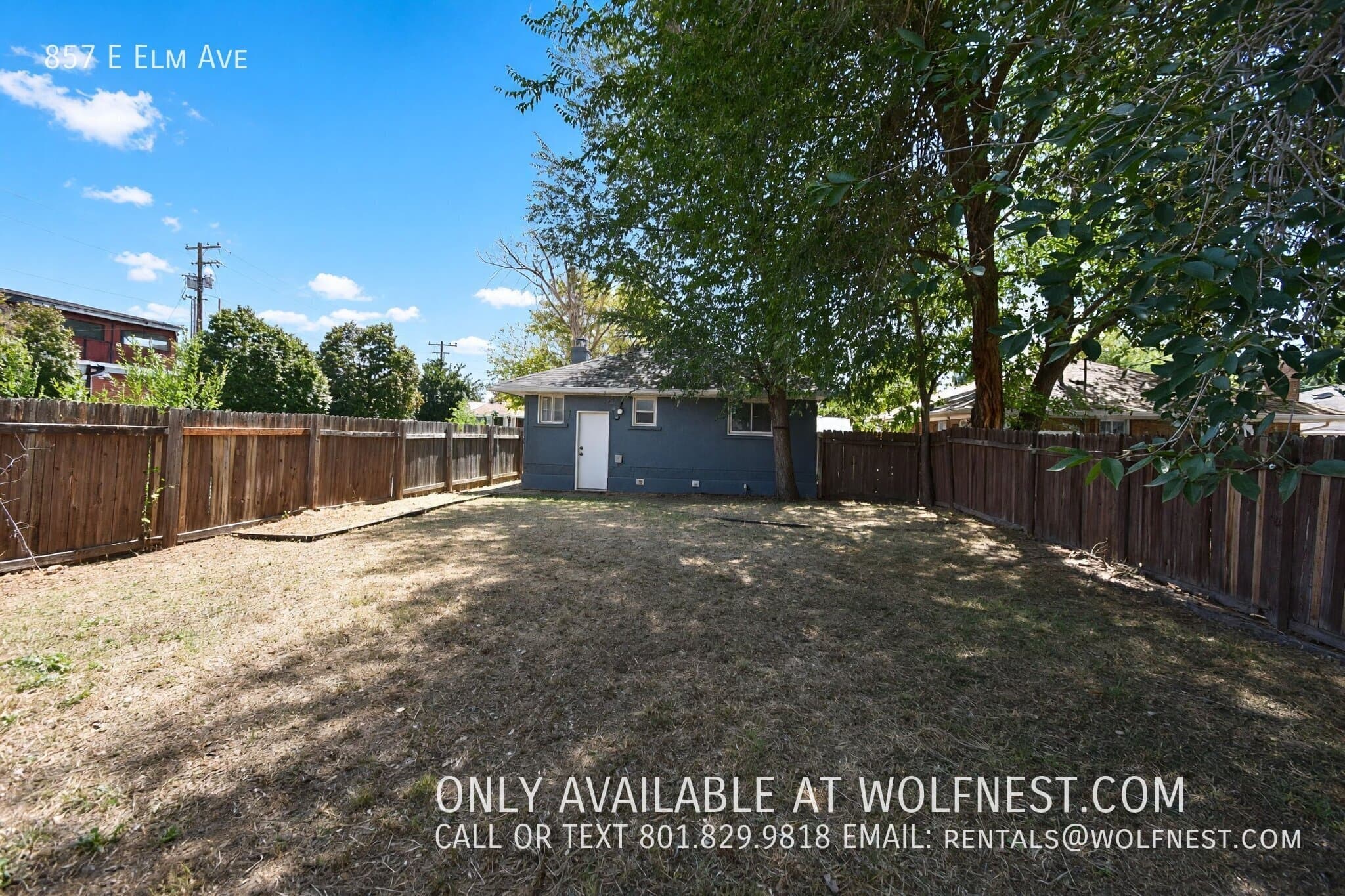 Salt Lake City House: 857 E Elm Ave
