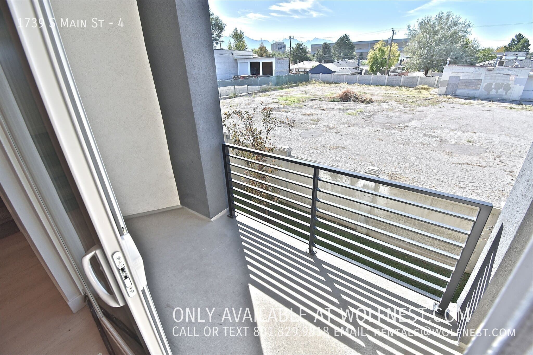 Salt Lake City Townhome: 1739 S Main St