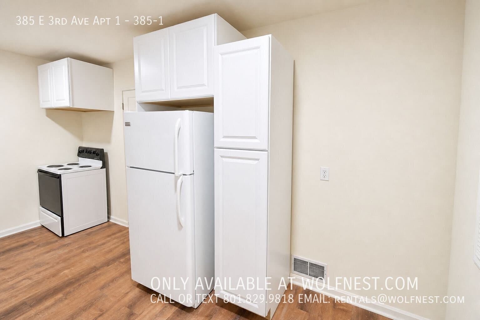 Salt Lake City Apartment: 385 E 3rd Ave