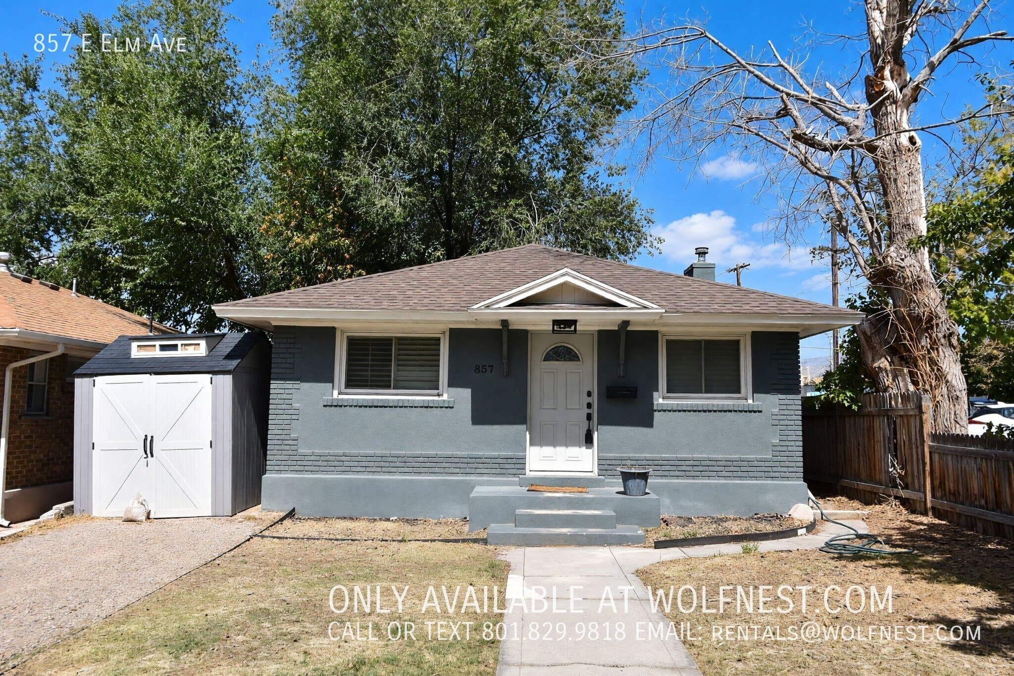 Salt Lake City House: 857 E Elm Ave