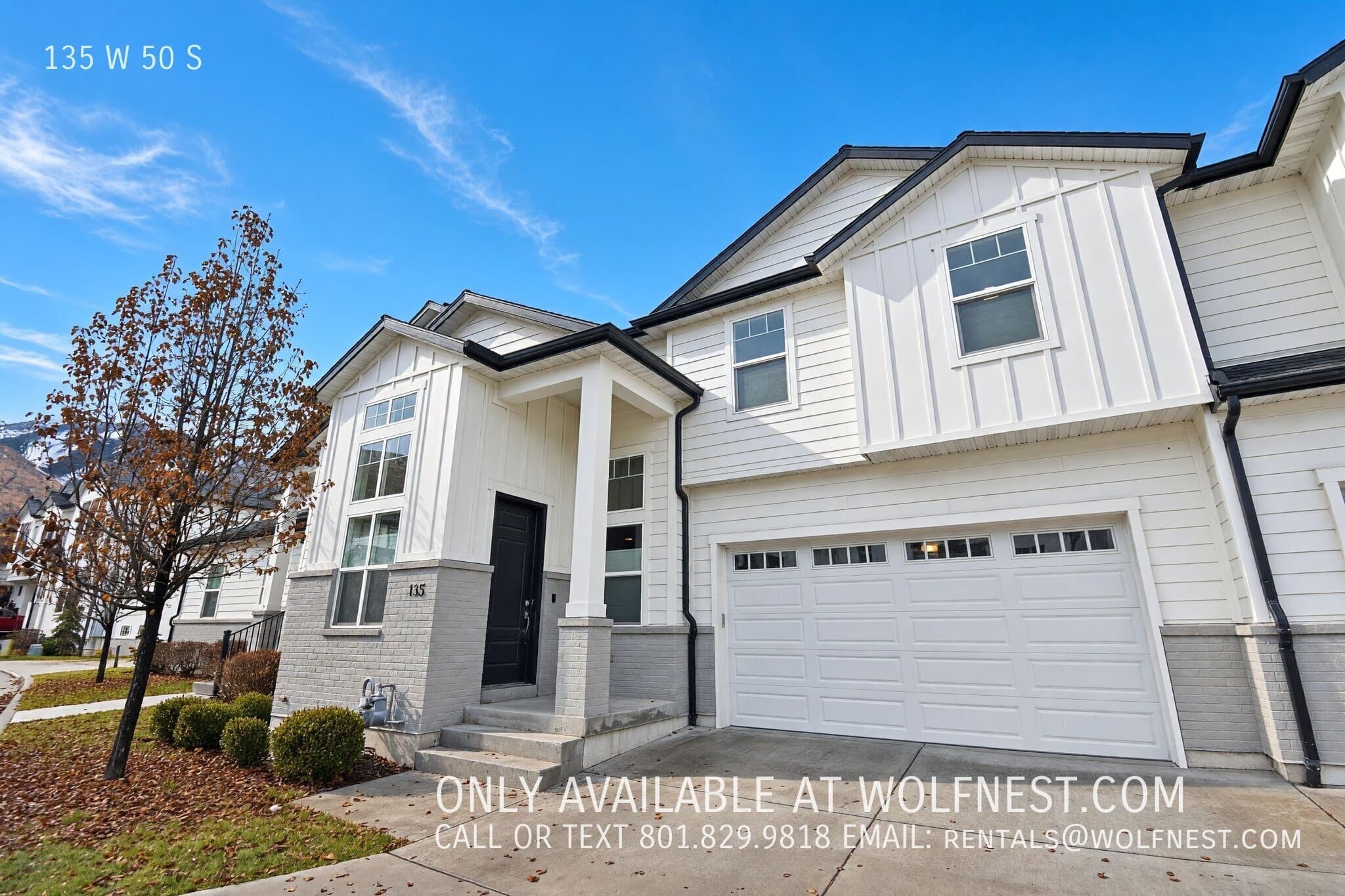 Farmington Townhome: 135 W 50 S