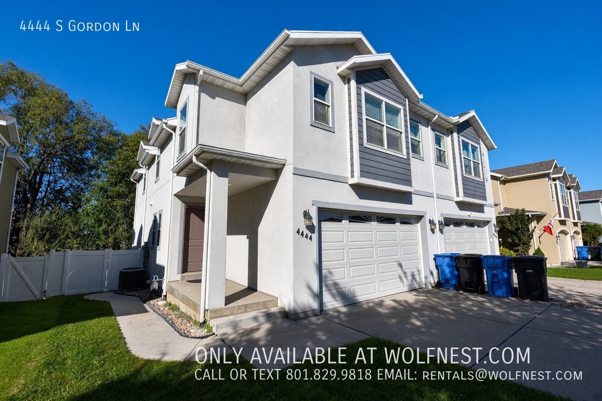 Salt Lake City Townhome: 4444 S Gordon Ln