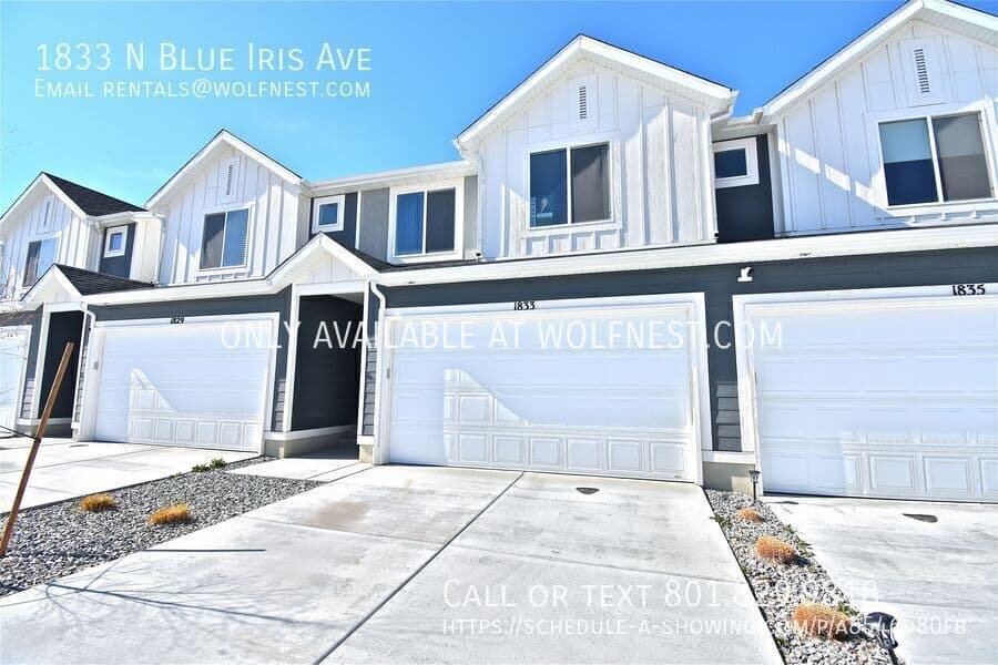 Tooele Townhome: 1833 N Blue Iris Ave