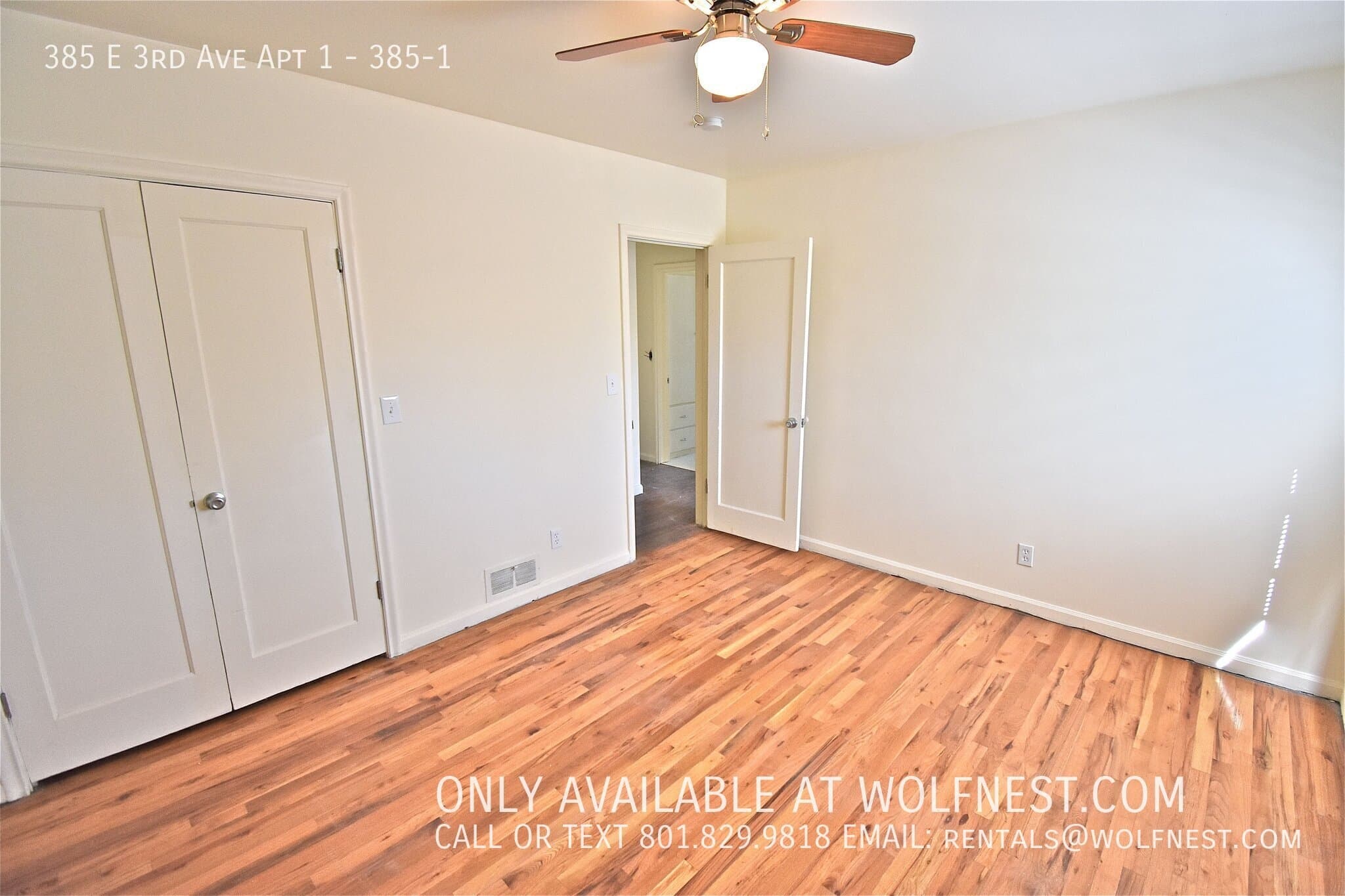 Salt Lake City Apartment: 385 E 3rd Ave