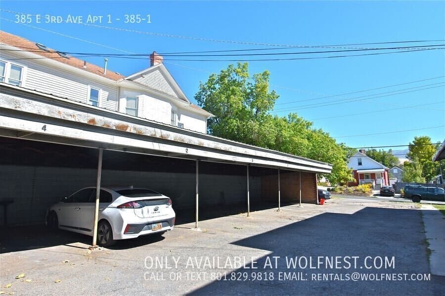 Salt Lake City Apartment: 385 E 3rd Ave