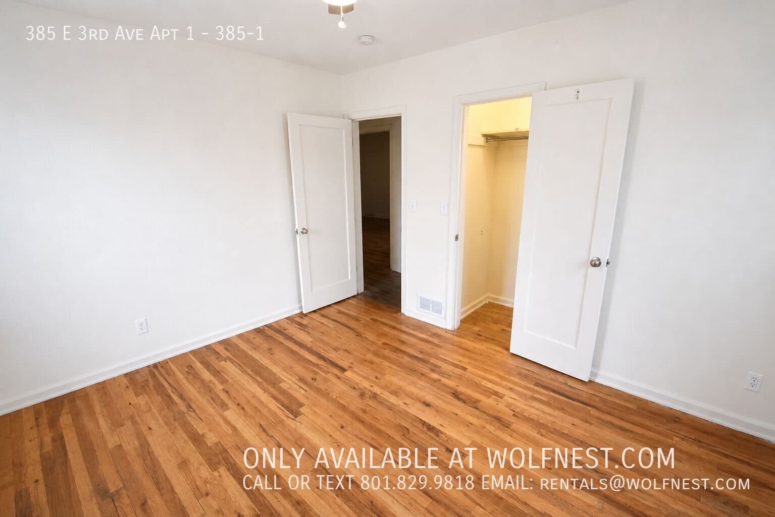 Salt Lake City Apartment: 385 E 3rd Ave