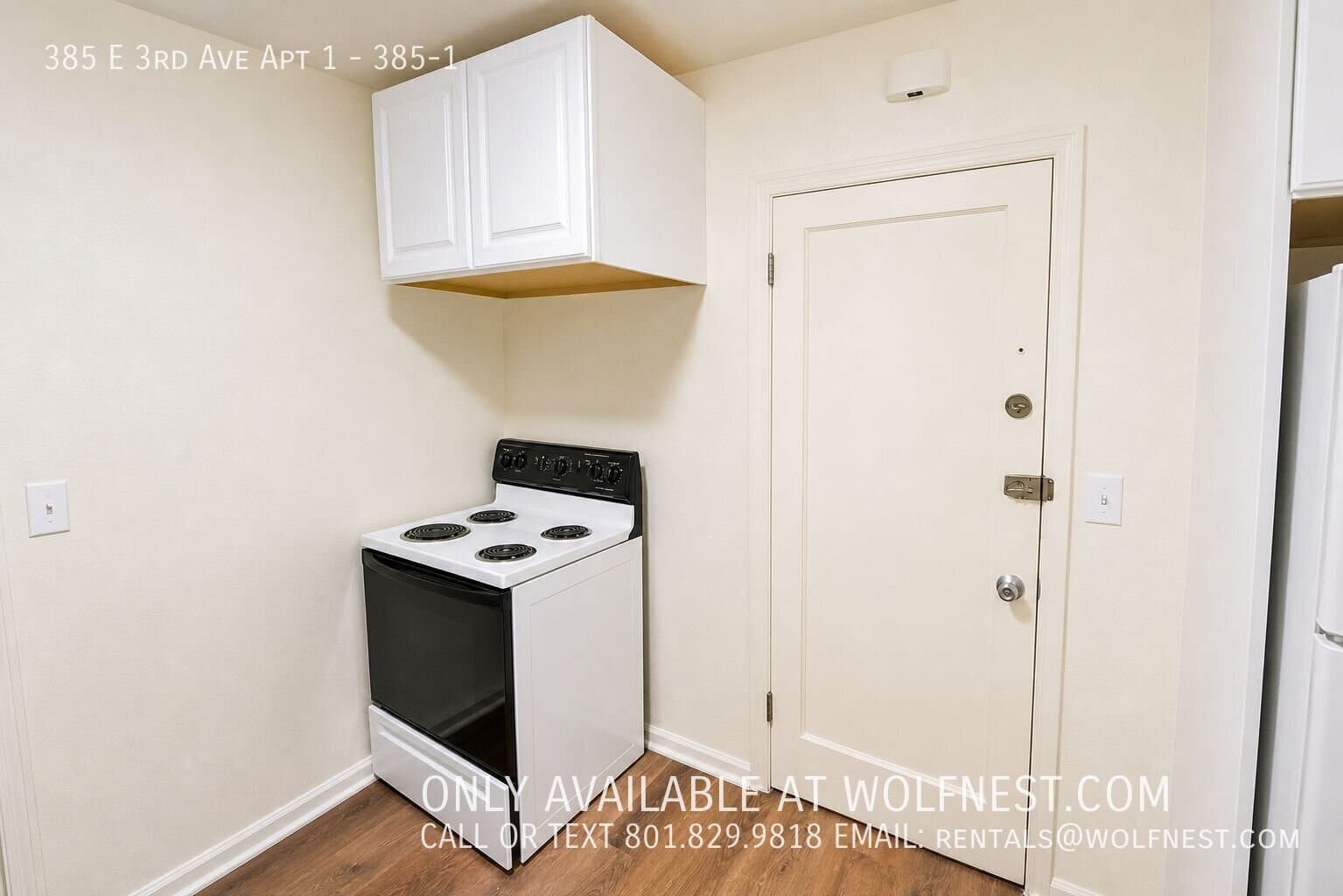 Salt Lake City Apartment: 385 E 3rd Ave