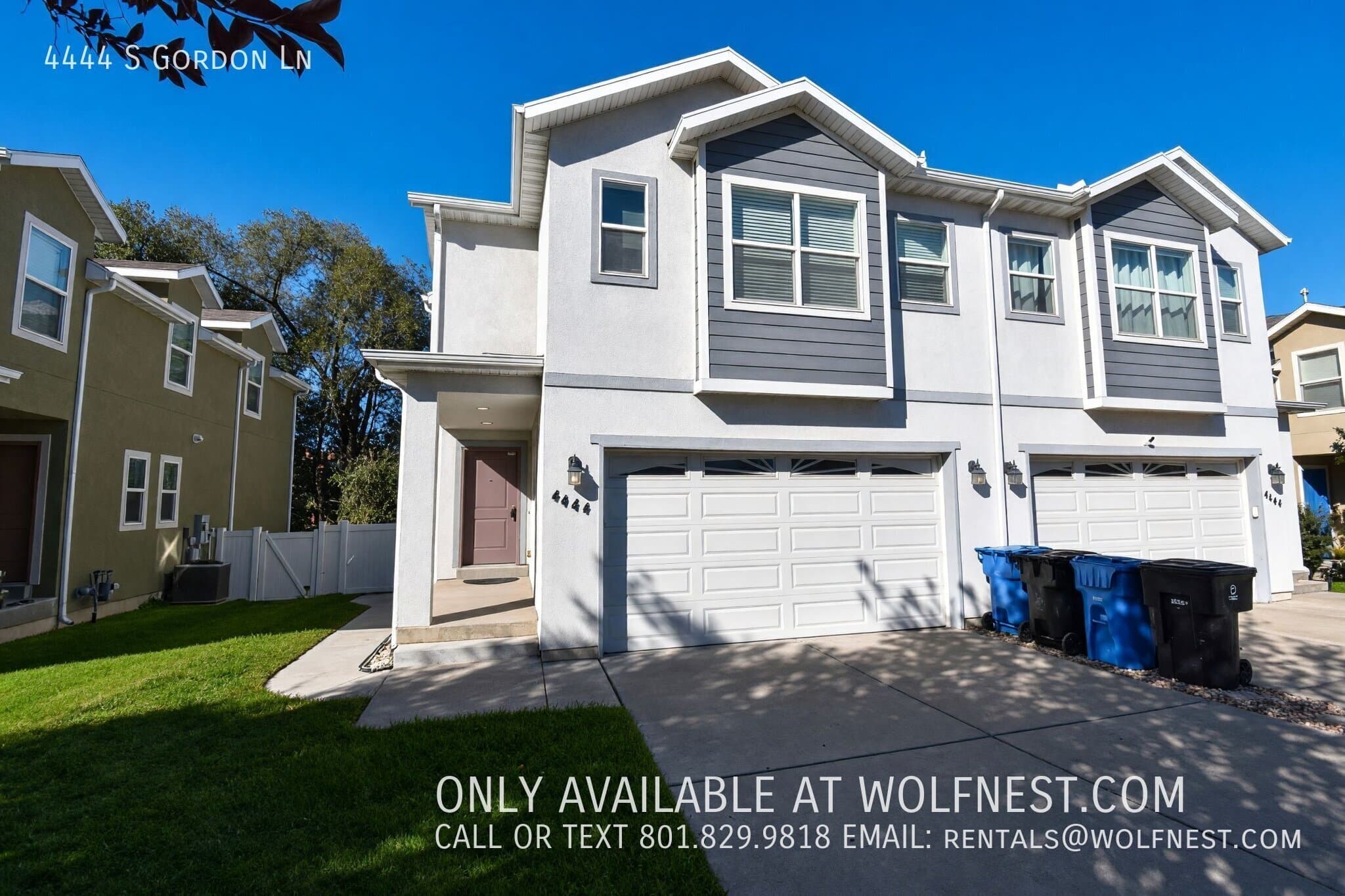 Salt Lake City Townhome: 4444 S Gordon Ln
