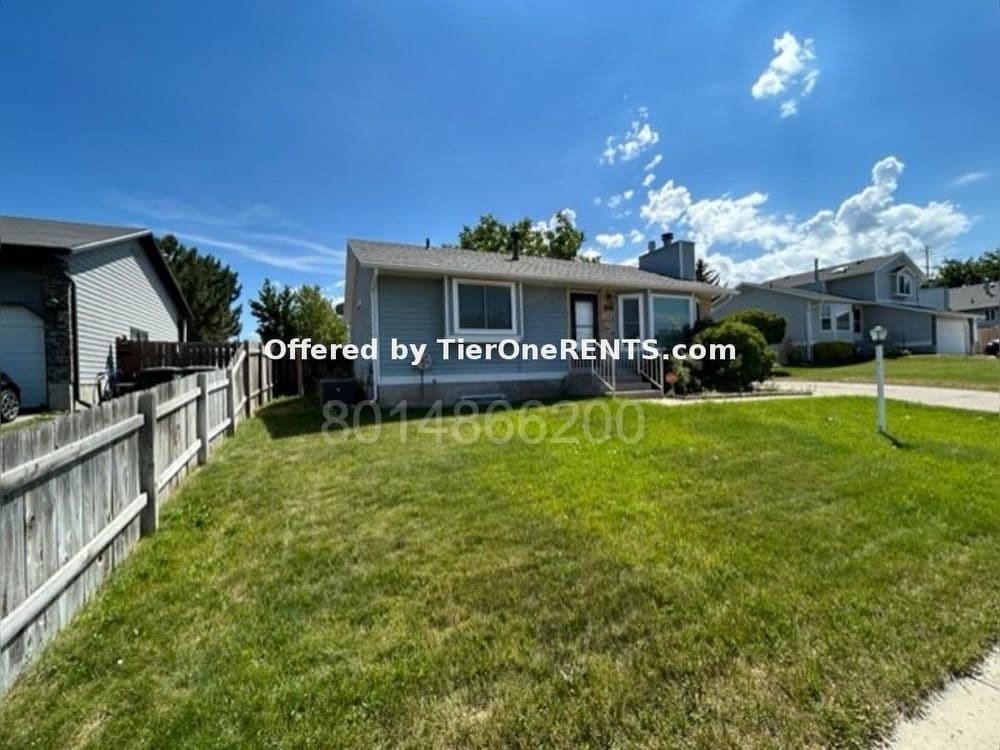 West Valley City House: 5675 W 4360 S