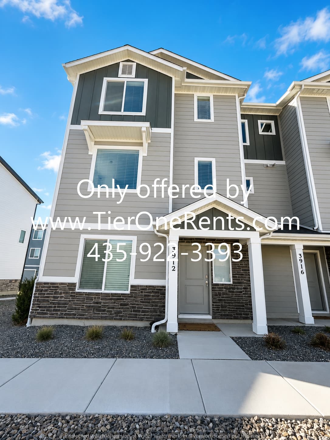 Eagle Mountain Townhome: 3912 N Cougar Ln