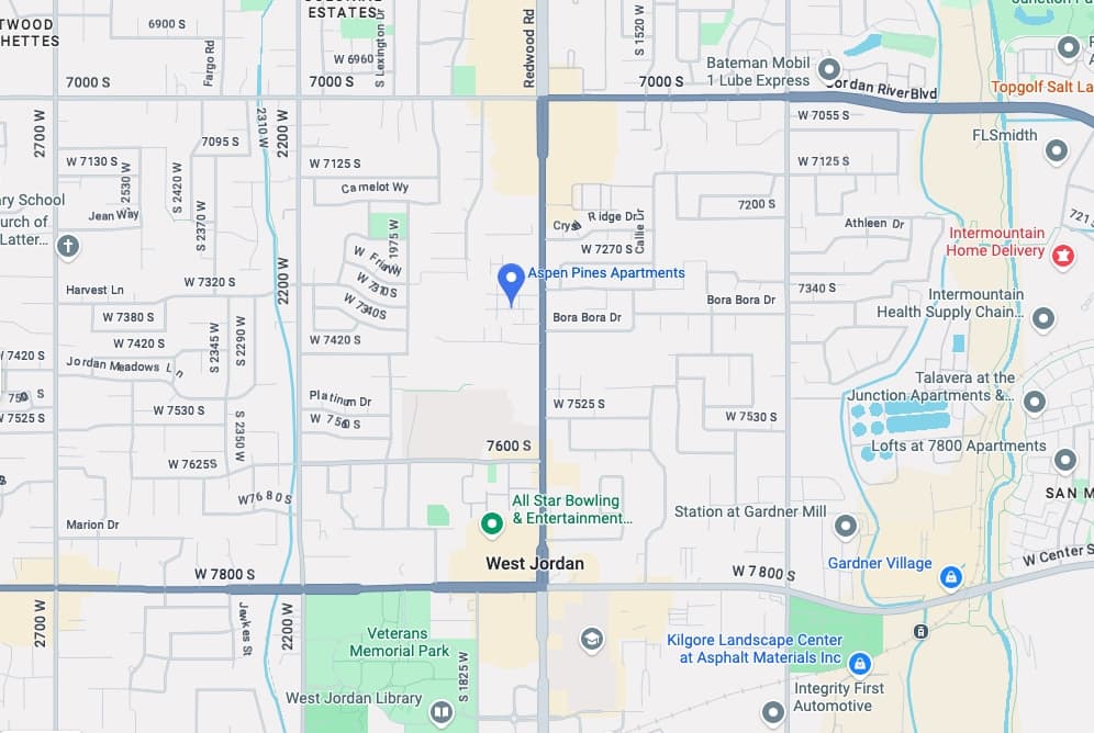 West Jordan Apartment: 7366 S Redwood Rd