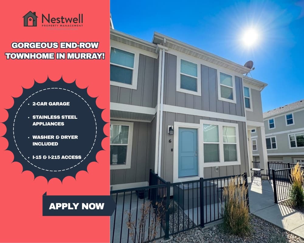 Salt Lake City Townhome: 1285 W Winchester St