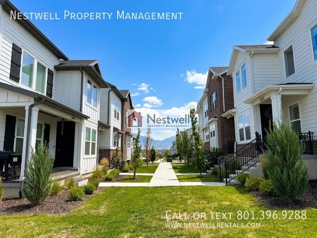Herriman Townhome: 4604 W Wilson Peak Ln