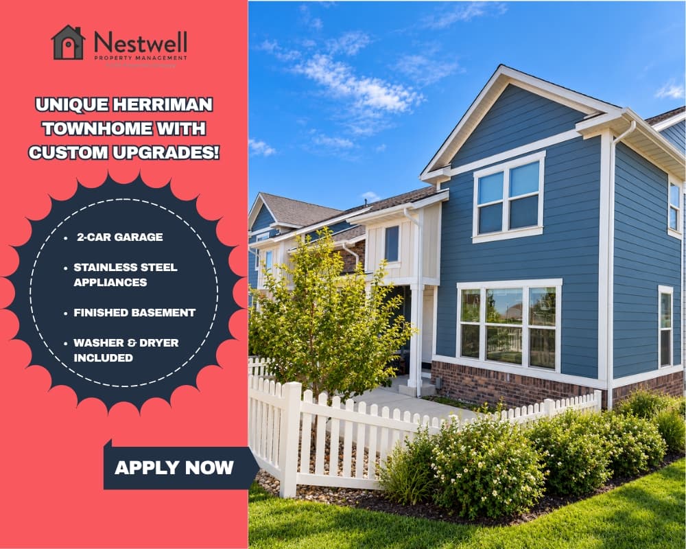 Herriman Townhome: 13188 S Fort Herriman Pkwy