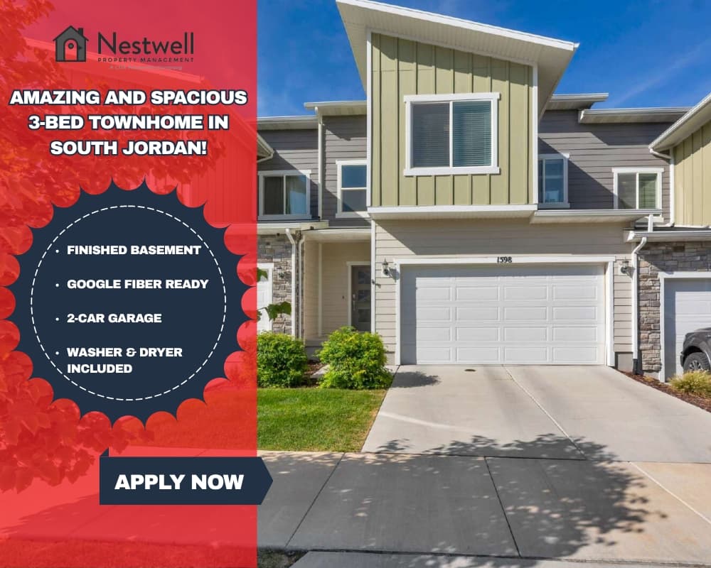 South Jordan Townhome: 1598 W Sparta Way