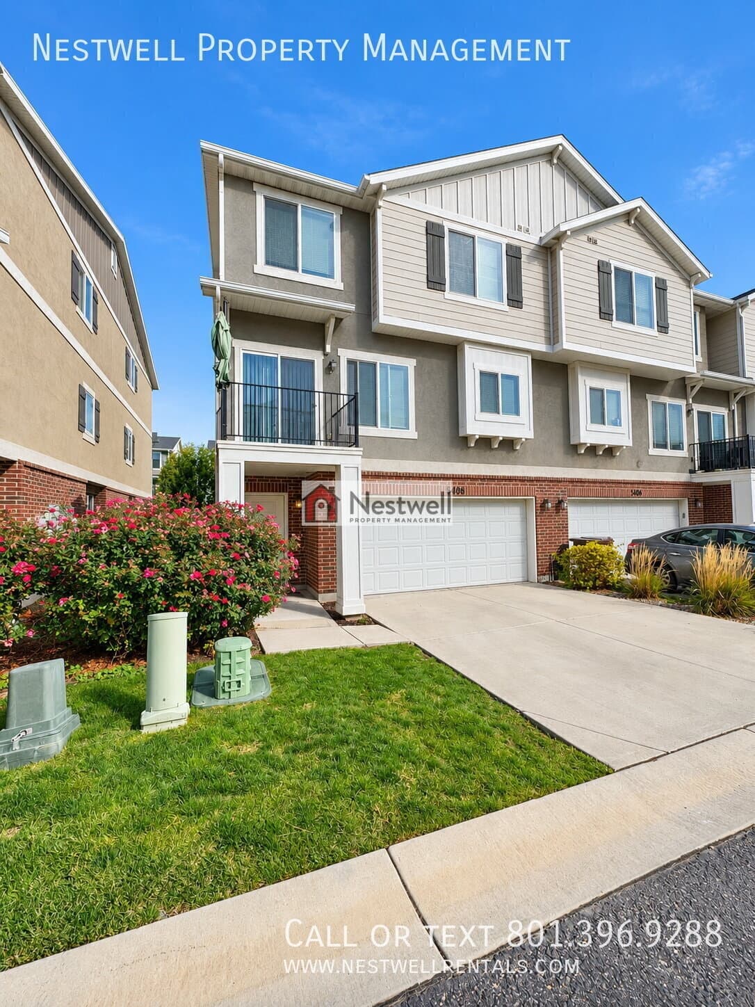 Herriman Townhome: 5408 W Mount Dana Pl