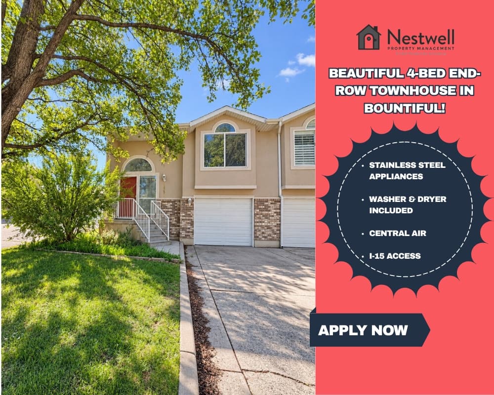Bountiful Townhome: 1851 S Main St