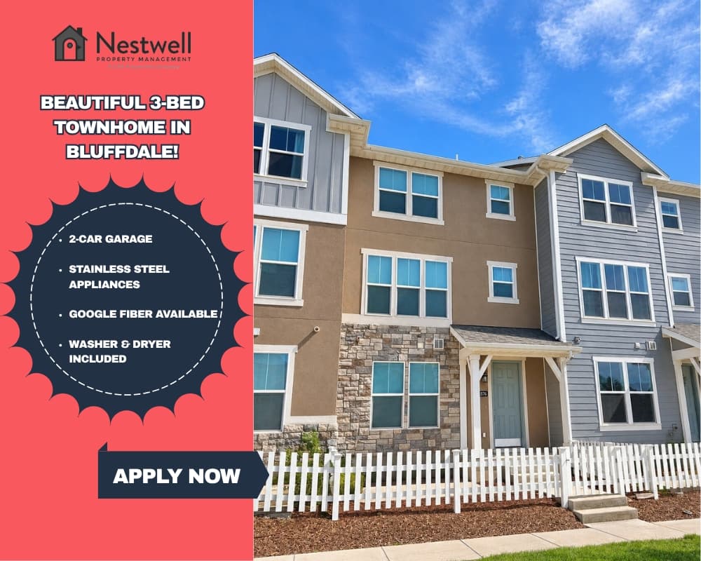 Riverton Townhome: 14876 S Echo Canyon Ln