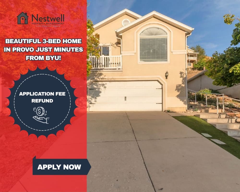 Provo House: 1383 S Slate Canyon Dr