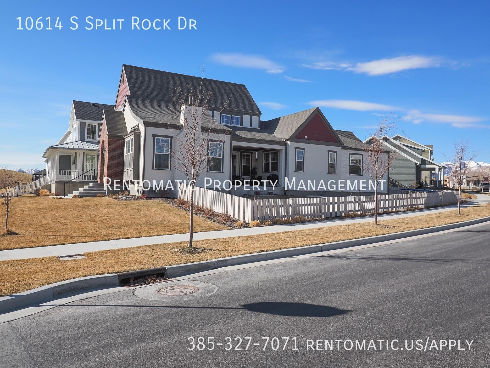 South Jordan House: 10614 S Split Rock Dr