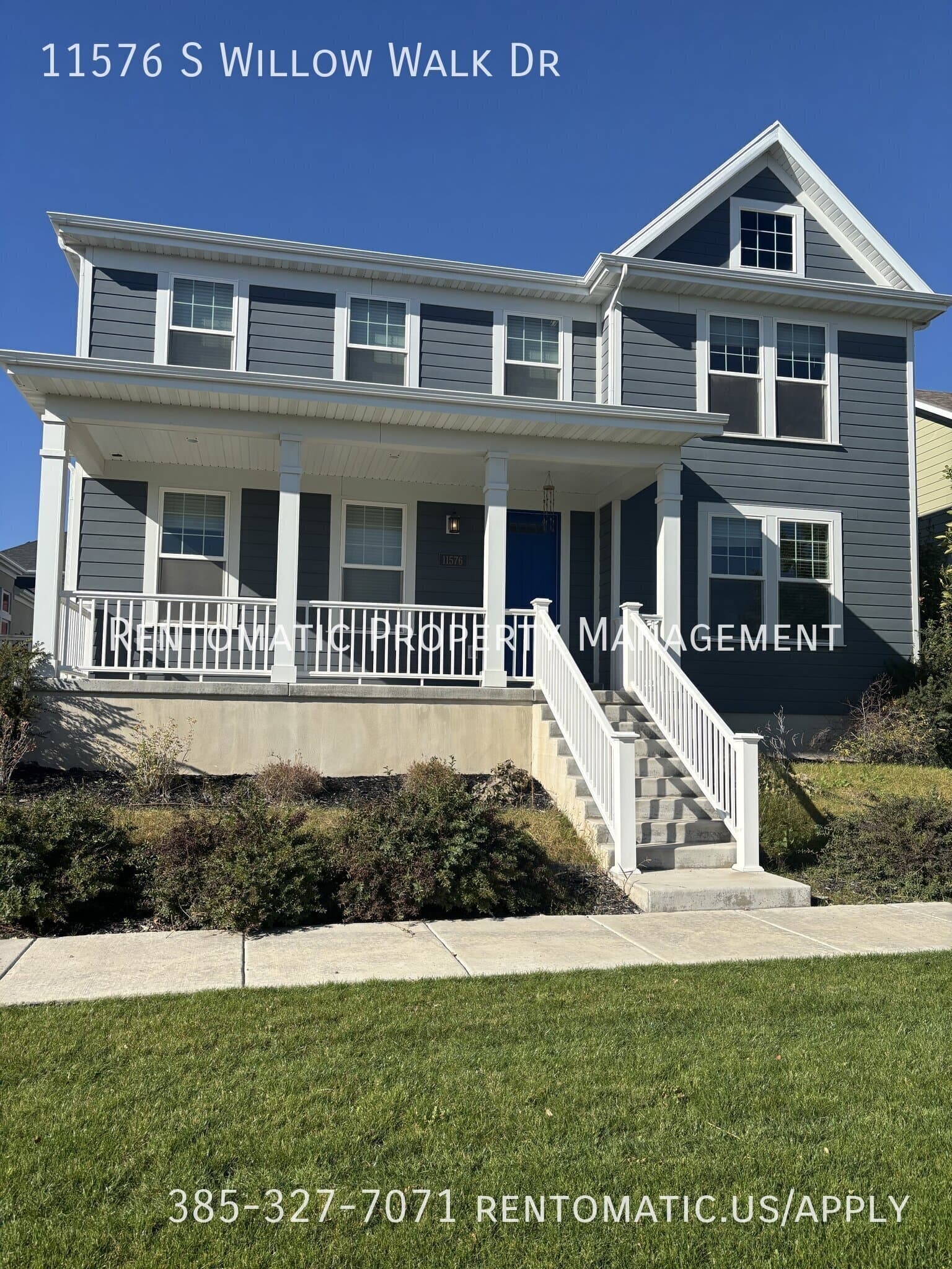 South Jordan House: 11576 S Willow Walk Dr