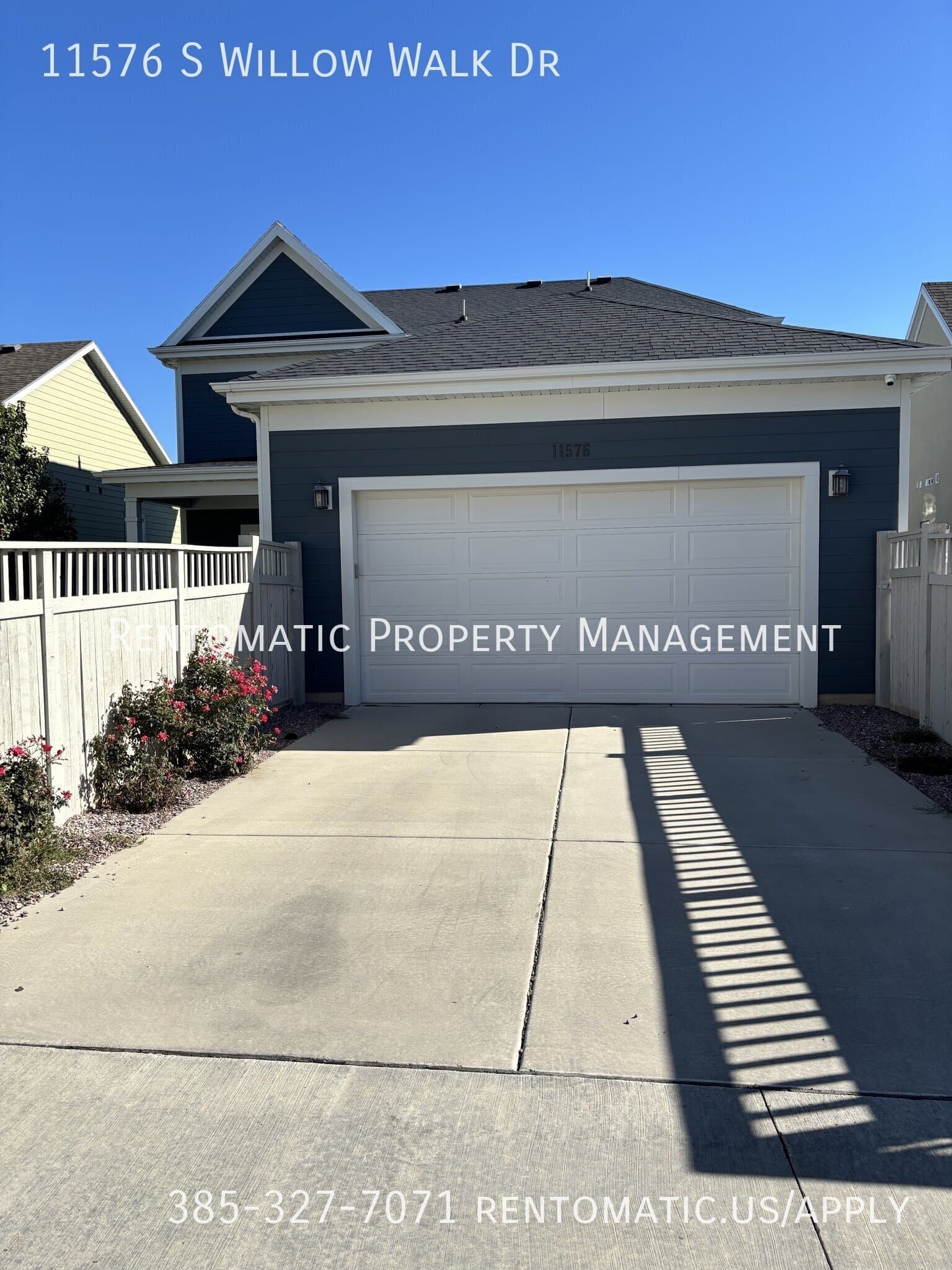 South Jordan House: 11576 S Willow Walk Dr