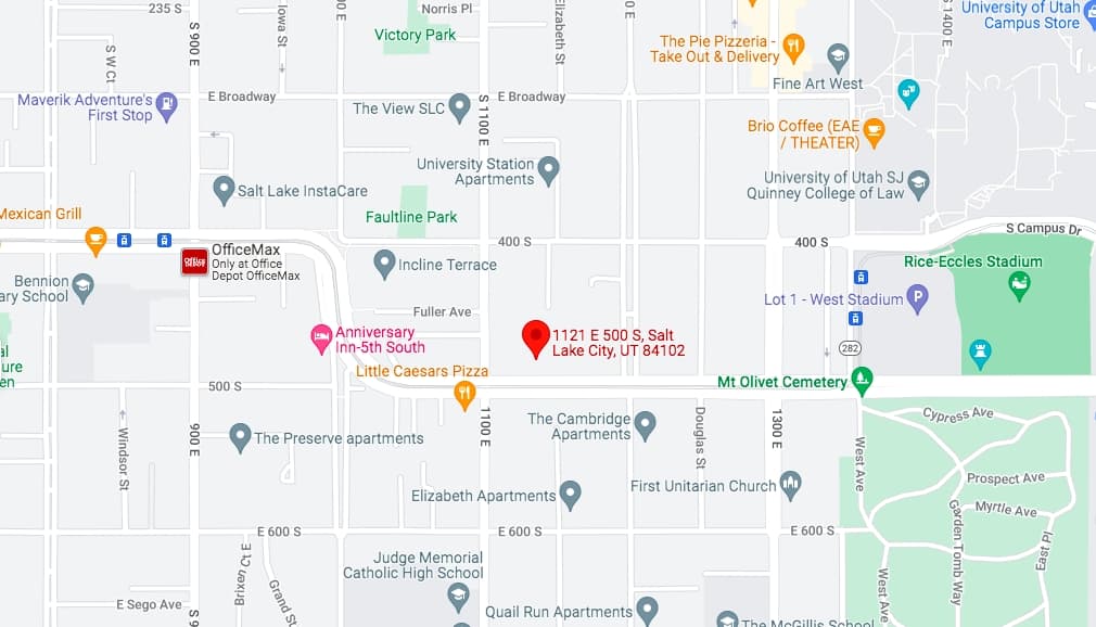 Salt Lake City Apartment: 1121 E 500 S