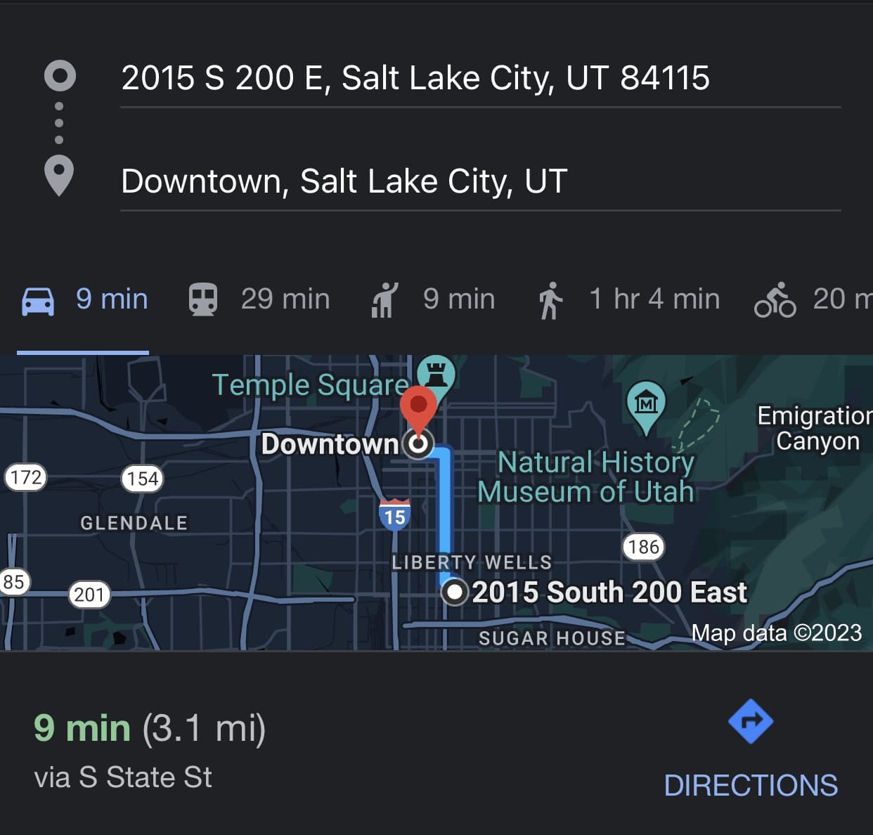 Salt Lake City Apartment: 2015 S 200 E