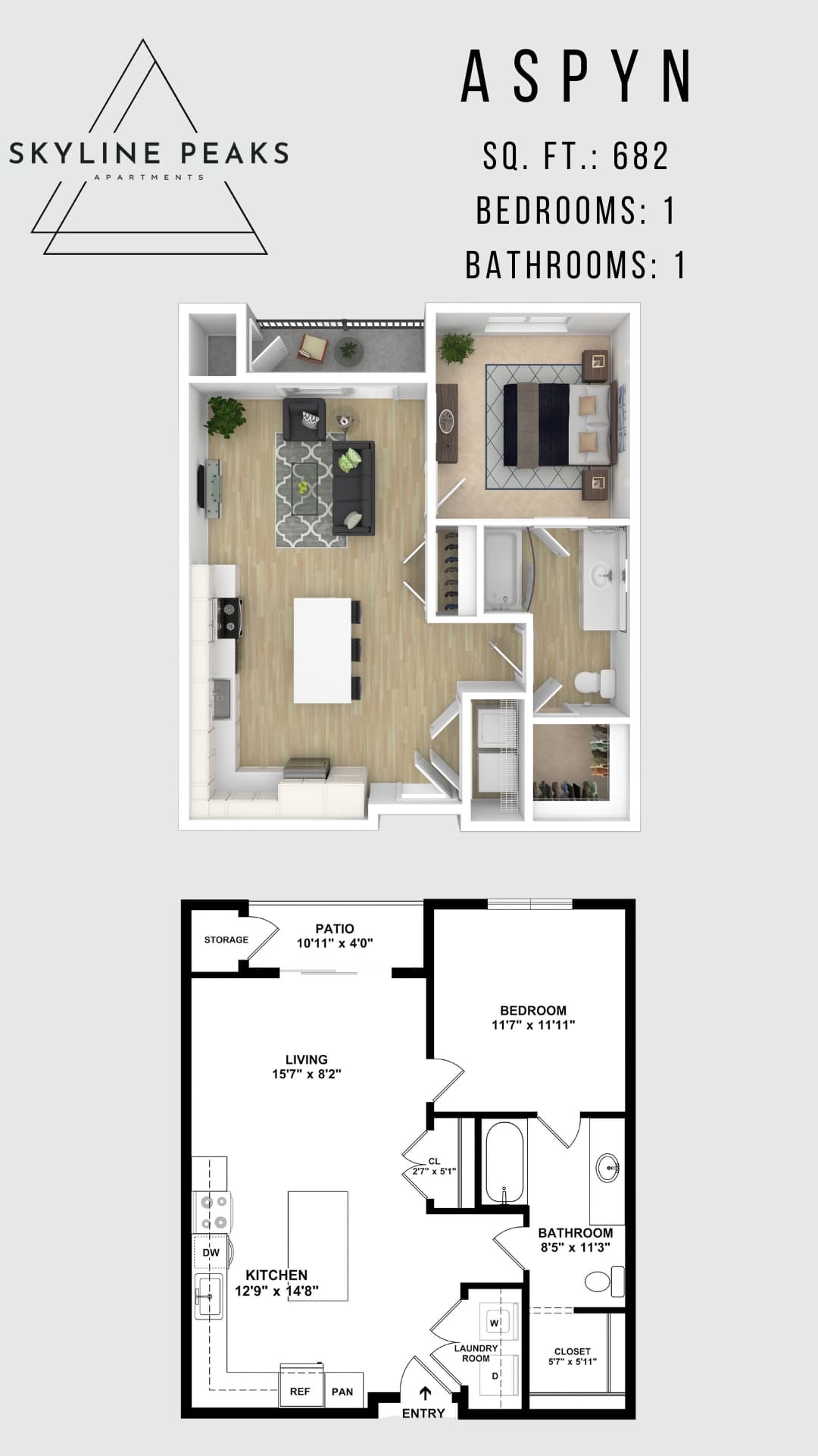 Draper Apartment: 12358 S Pony Express Rd