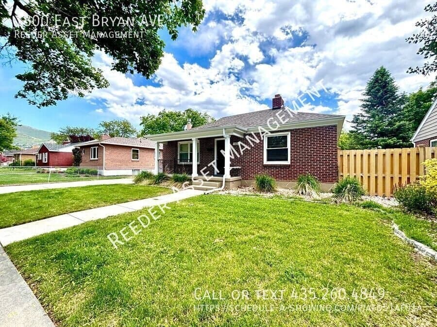 Salt Lake City House: 1800 E Bryan Ave