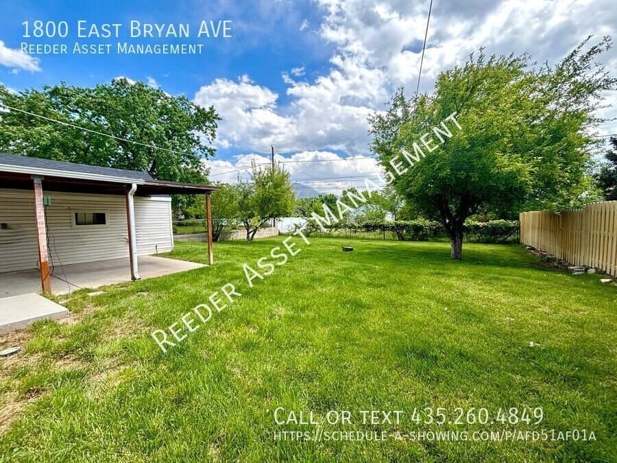 Salt Lake City House: 1800 E Bryan Ave