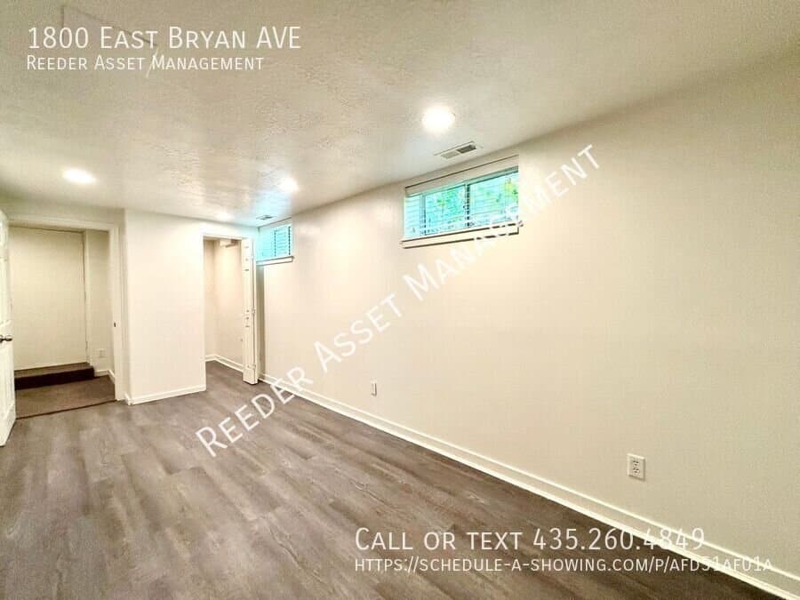 Salt Lake City House: 1800 E Bryan Ave