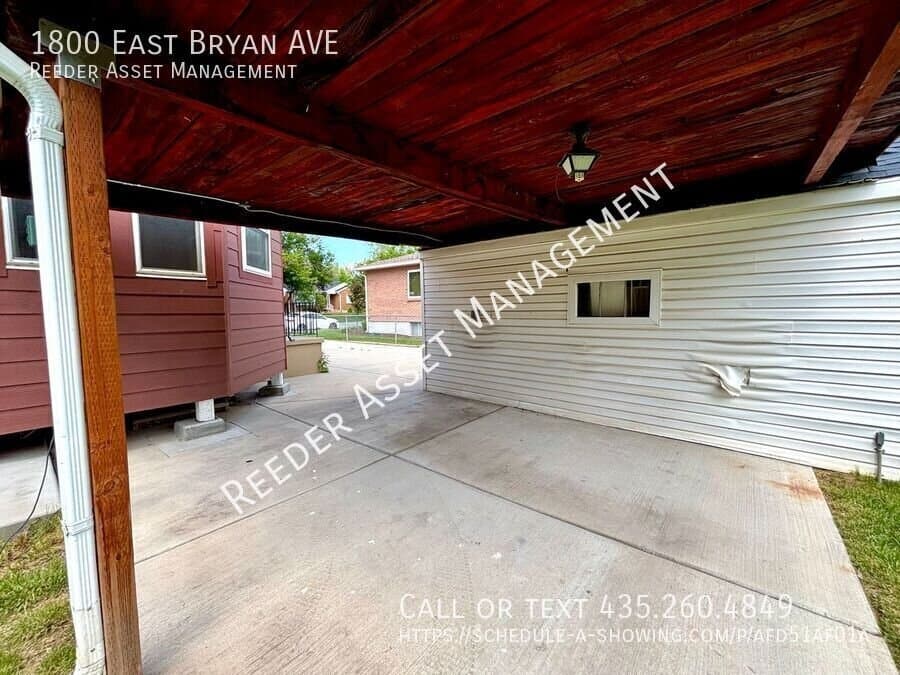 Salt Lake City House: 1800 E Bryan Ave