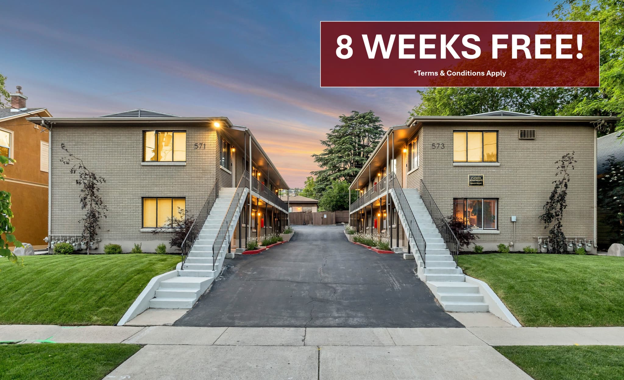 Salt Lake City Apartment: 571 E 1st Ave