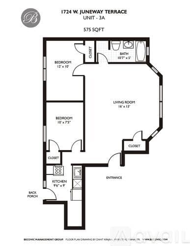 Chicago Apartment: 1724 W Juneway Terrace