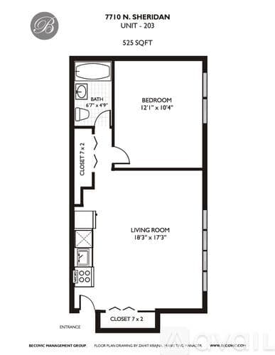Chicago Apartment: 7710 N Sheridan Rd