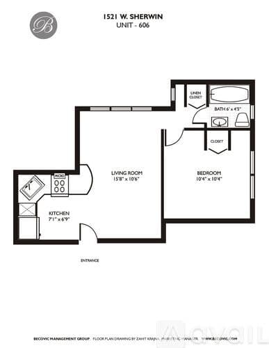Chicago Apartment: 1521 W Sherwin Ave
