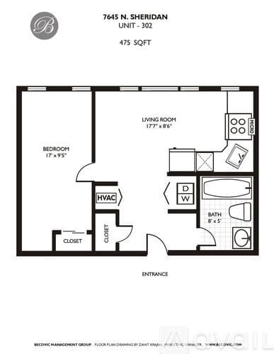 Chicago Apartment: 7645 N Sheridan Rd