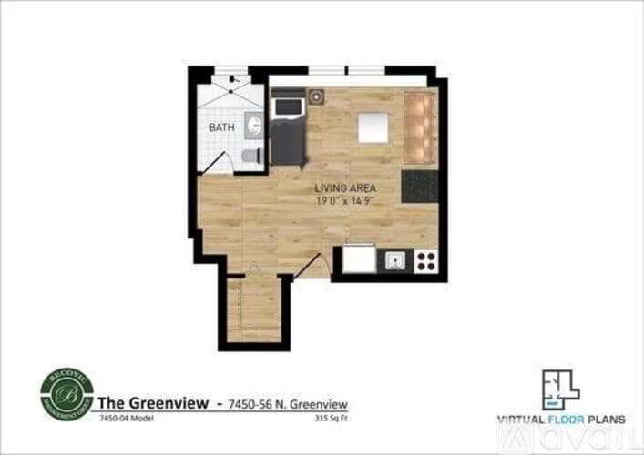 Chicago Apartment: 7450 N Greenview Ave