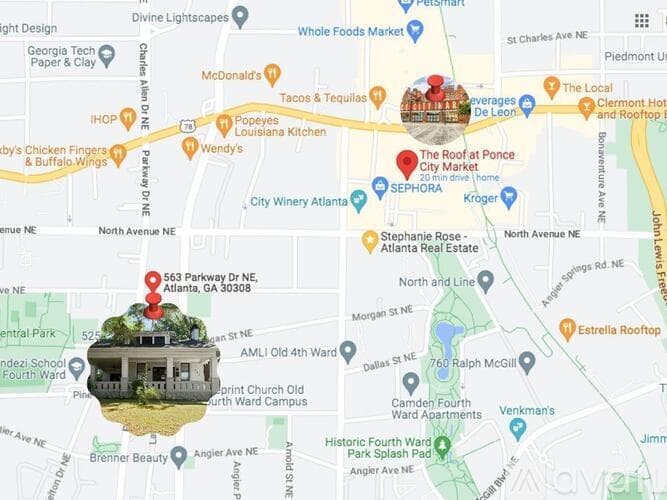 Atlanta House: 563 Parkway Drive Northeast