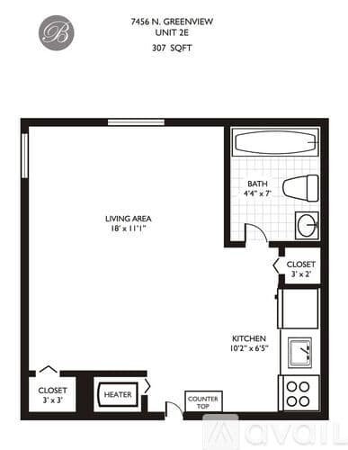 Chicago Apartment: 7456 N Greenview Ave