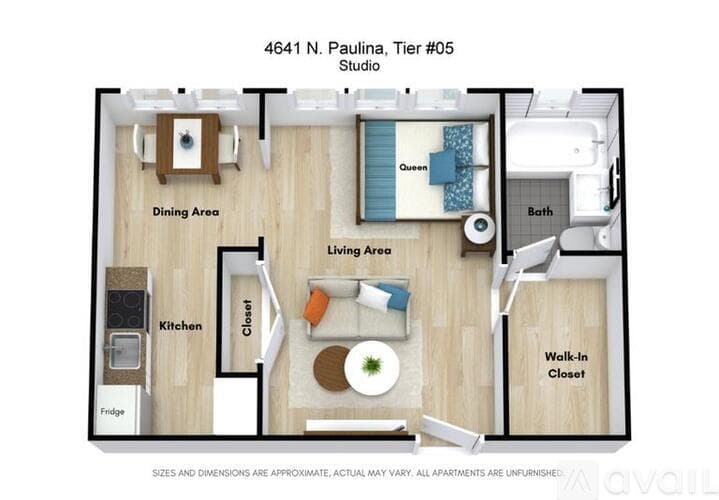 Chicago Apartment: 4641 N Paulina St