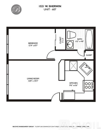 Chicago Apartment: 1521 W Sherwin Ave