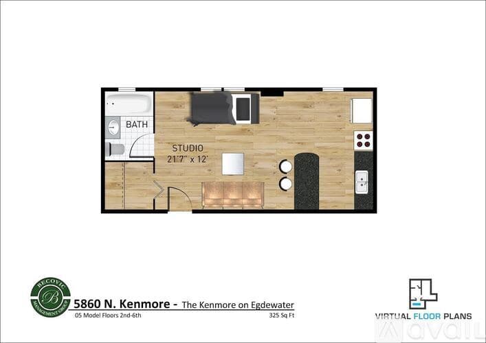Chicago Apartment: 5860 N Kenmore Ave