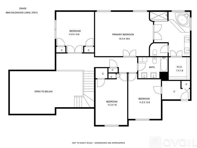 Raleigh House: 8845 Wildwood Links