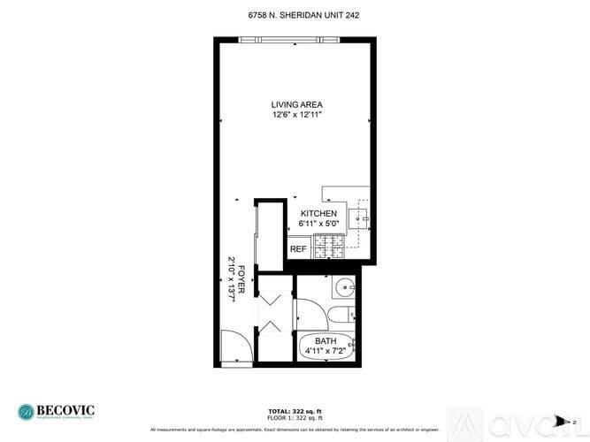 Chicago Apartment: 6758 N Sheridan Rd