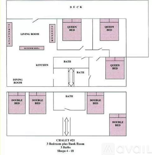 Dillard House: 729 Chalet Village Dr