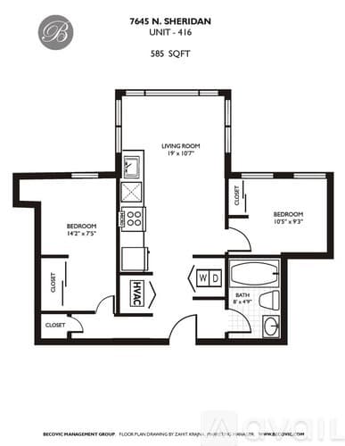 Chicago Apartment: 7645 N Sheridan Rd