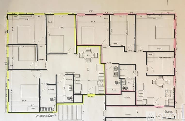 Amherst Apartment: 69 South Pleasant Street