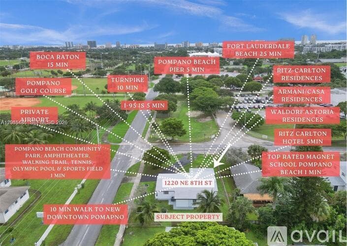 Pompano Beach House: 1220 NE 8th St